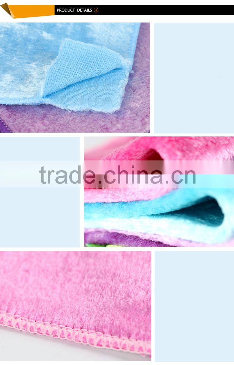 Wholesale natural environmental protection non-stick oil wood fiber towel wool magic sponge cloth wash bowl dish rags