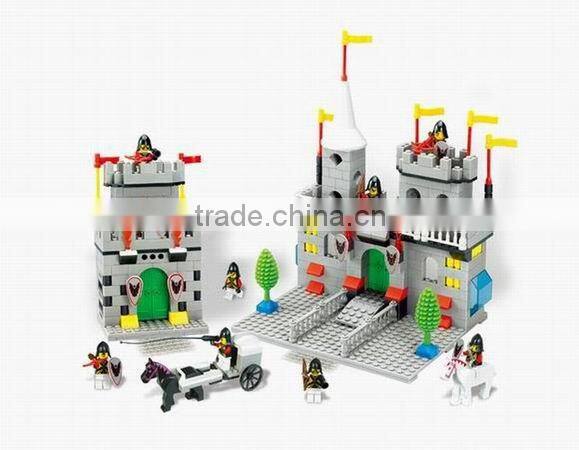 Cheap Children Plastic Toy Castle Block