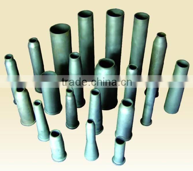 Reaction Bonded Silicon Carbide Technical Ceramic Burner Nozzles Used As Flaming Tubes In Shuttle Kilns