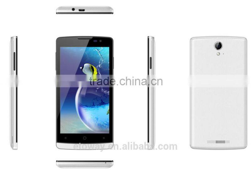5.0" dual core 1.2Ghz mtk6572a G+F structure mobile phone