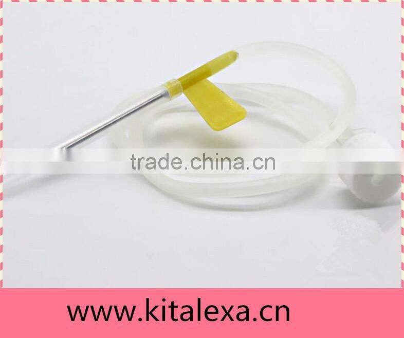Disposable sterile intravenous infusion needle 0.9*28TW. medical grade