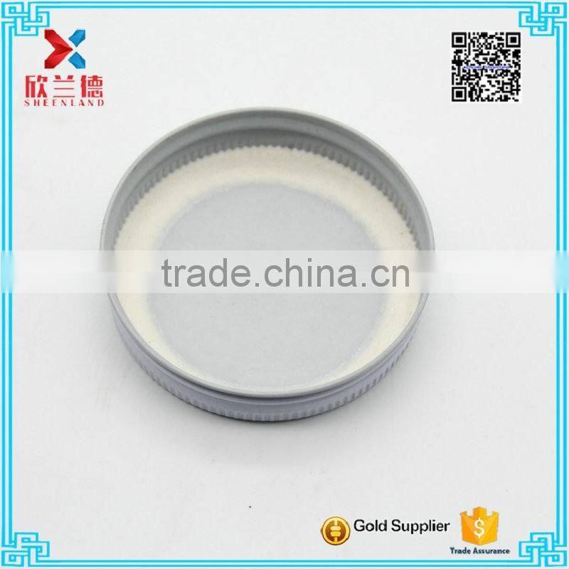 customized design fancy metal cap for glass mason jar