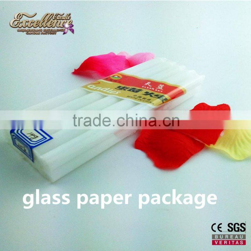 hot sale 12g household taper candle for lighting for Dubai