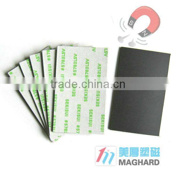 Flexible rubber coated holding magnets
