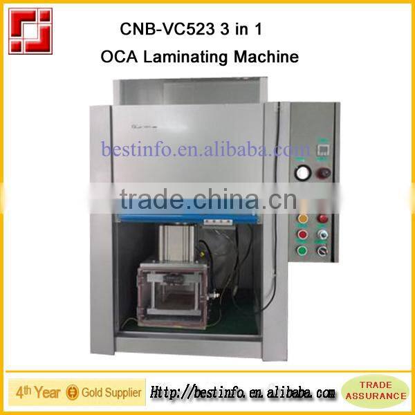 3 in 1 bonding machine for mobile phone LCD repair vacuum laminating