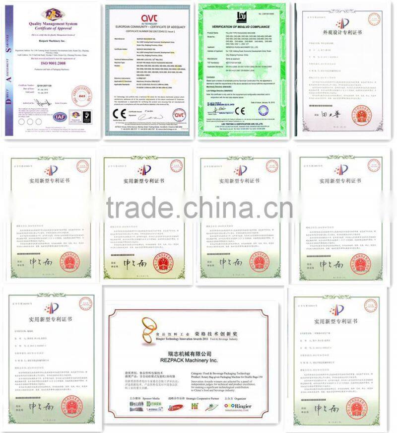 Automatic Rotary Bag-given Sachet Packing Machine for Liquid Products