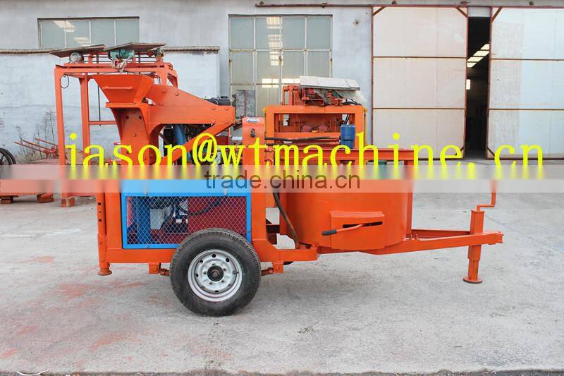 WT1-20M promotion price clay automatic block brick forming equipment