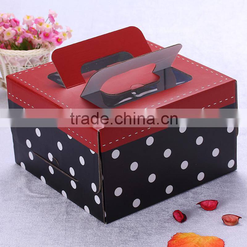 Wholesale customize 12 inch wedding cake boxes