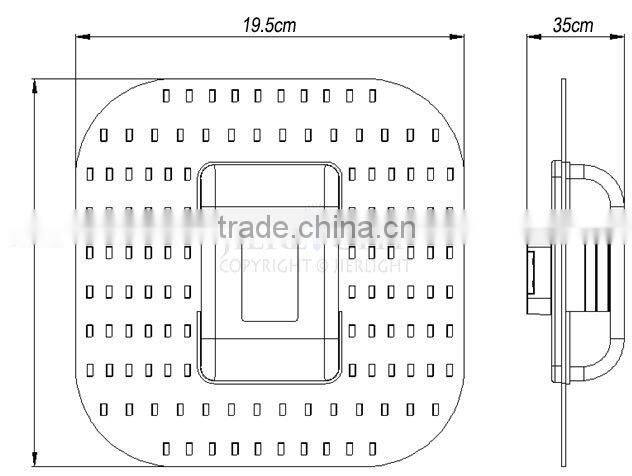 9w,12w,18w 2d led replacement lamp and rechargeable emergency light,3hrs emergency ceiling light