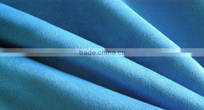 printed polyester suede fabric