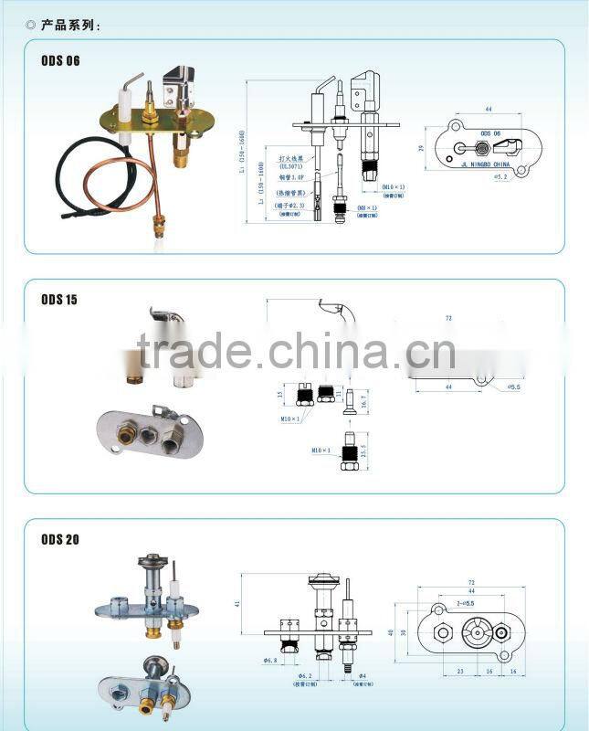 Gas Heater ODS pilot burner