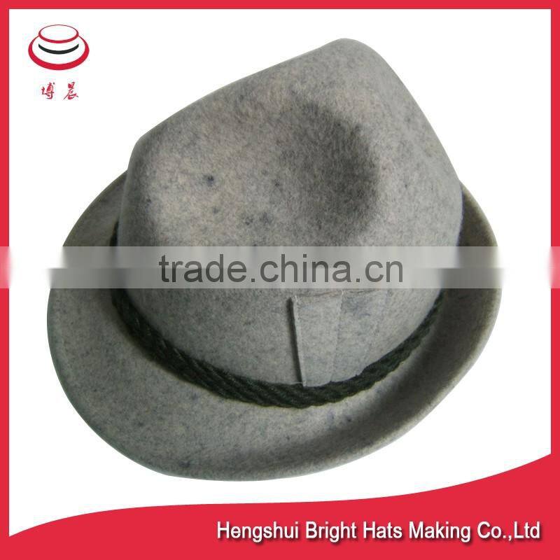 Bavaria Wool Felt Hat With Rope Band