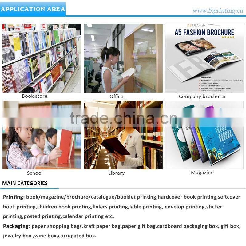 China Manufacutre Custom Printing Cosmetic Catalogue Brochures Printing
