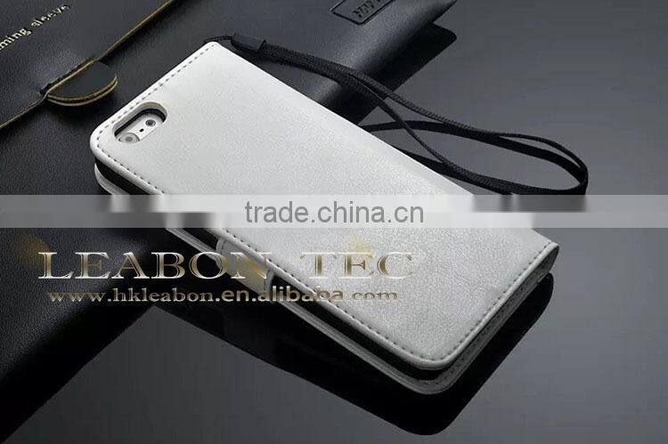 new Alibaba China Supplier Leather Wallet Case for Mobile Phone