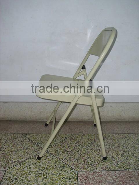 Living room metal folding chair leisure chairs
