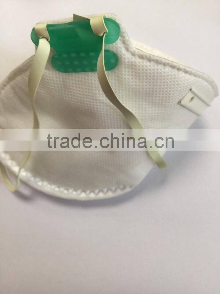 Shell type protective disposable face mask dust mask