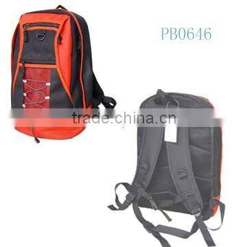 600D promotional camping backpack bag