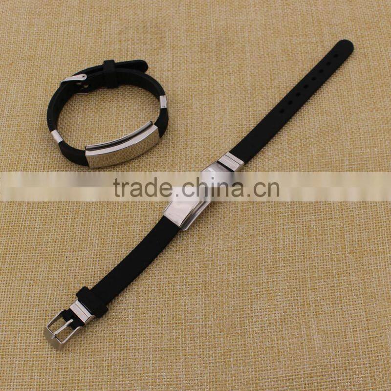 Wholesale cheap custom logo adjustable bracelet on sale