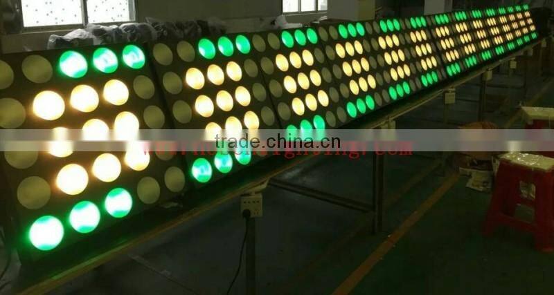 25 pcs 10W Stage Beam Light LED Matrix Blinder Wall Panel 5x5 panel matrix blinder light