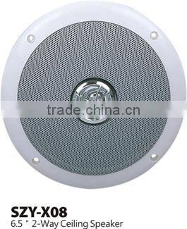 FRANKEVER SZY-X08 China Supplier white 2 way ceiling speaker