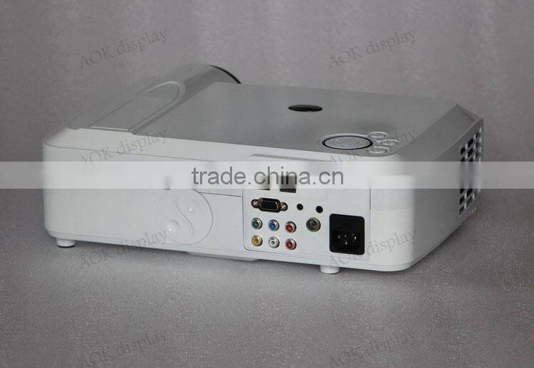 HOT SALE! HD Projector For Home theater Support 1080p full HD VGA USB LED commercial theater projector for sale