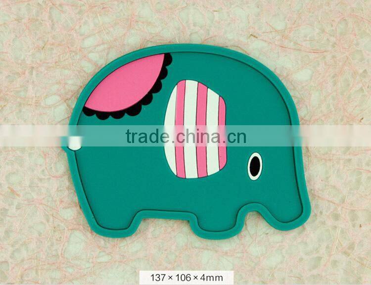 Custom Hot-Resistance Silicone Glass Cup Coaster