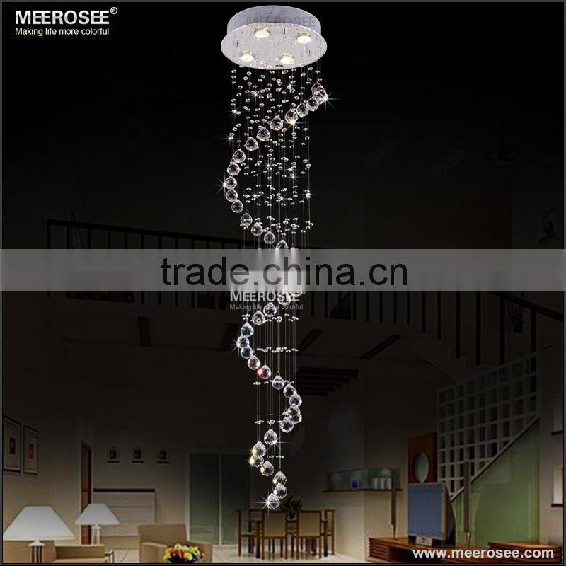 China Supplier Decorative Long Ceiling Lihgt Modern Lighting Crystal for Staircase MD2365
