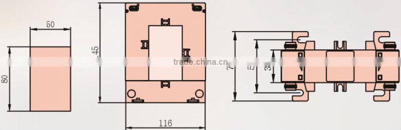 800/5A Class 1.0 Split Core Current Transformer