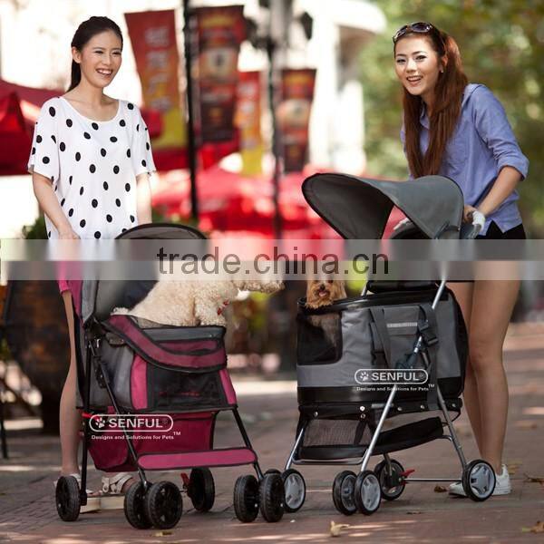 pet stroller, luxury pet dog stroller