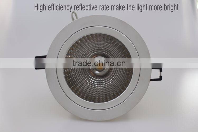 12w cob downlight heat sink aluminum 3 year guarantee