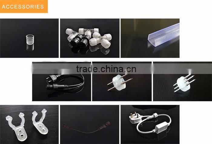 Hot sales 220V Crystal Blue LED Rope Light