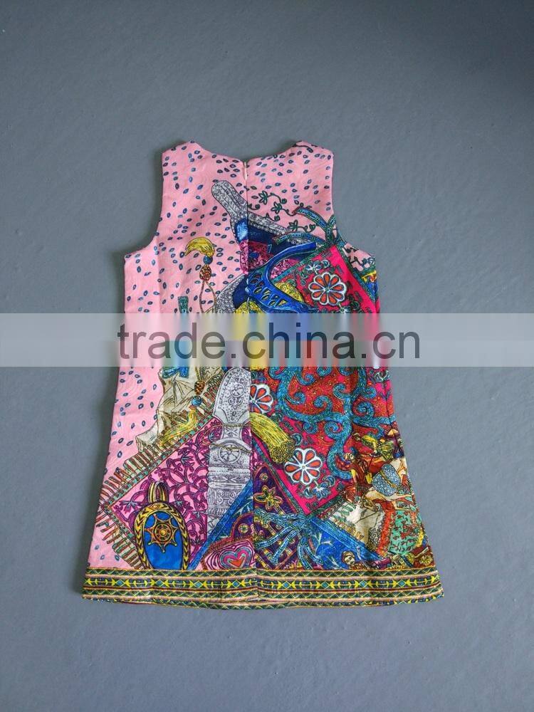 2016 Guangzhou Supplier lovely children girl dress