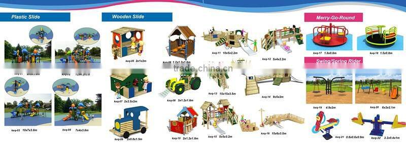 Kindergarten children swing slide combination of outdoor play equipment