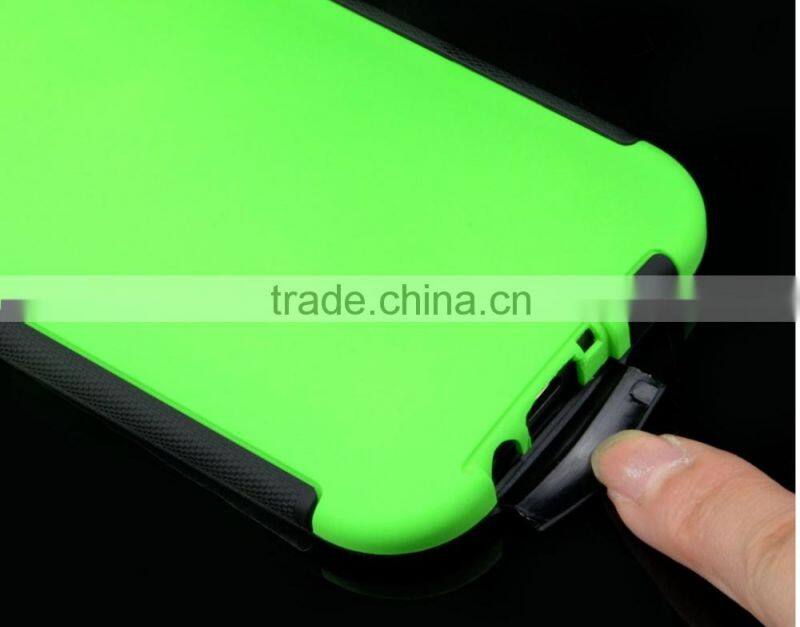 Hybrid Shock Proof Silicone Mobile Phone Case For HTC M8