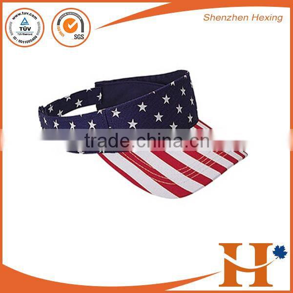 Custom high quality promotion visor cap transparent with competitive price