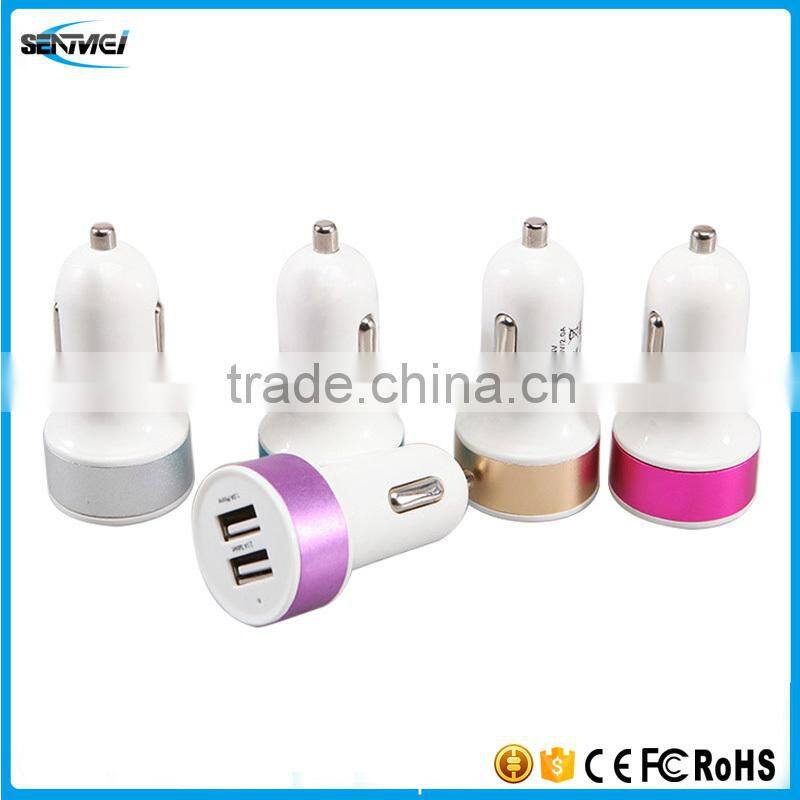 Original Design 2 Retractable Car Charger,Car Phone Charger for iPhone6