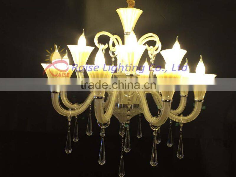 Simple design crystal pendant light , top k9 crystals chandelier light
