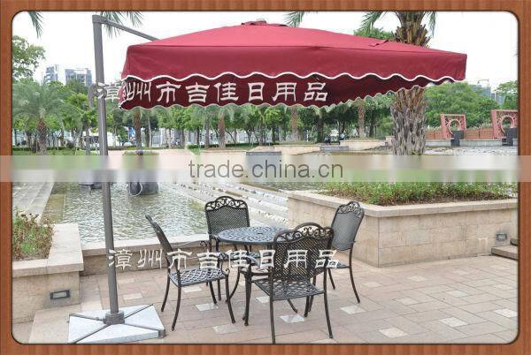 luxury cantilever square patio umbrella