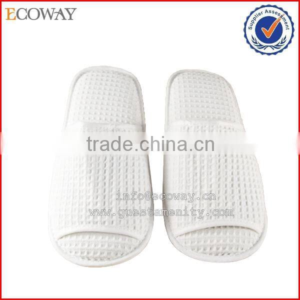 Hot sale white geremek slippers for hotel