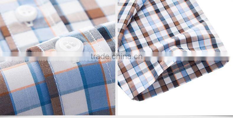 Factory price bamboo clothing western style mens casual shirts pattern