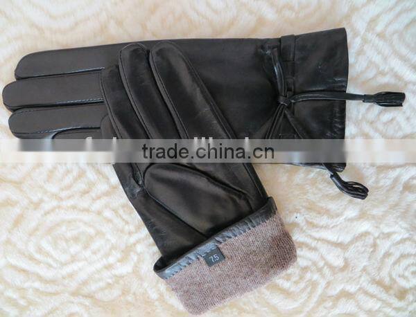 Women's Wholesale Fashion Gress sheepskin Leather Gloves