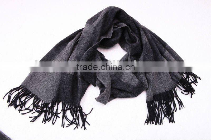 SD02-039 CLASSICAL SQUARE PATTERN THICK WOOL SCARF