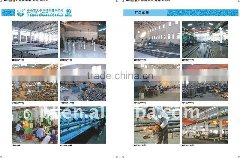 LED street solar lamp with double head /single head (manufacturer)