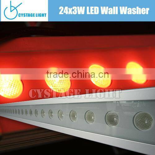 24X 3W Moving head Light,LED Outdoor wall wash light cheap price