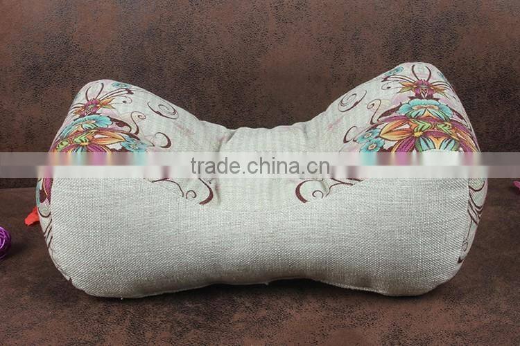 2015 new patent Cartoon flower pattern waist cushion cover Office pillow