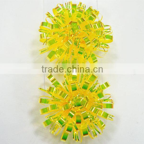 Various Iridescent Plastic Curly Ribbon Bow