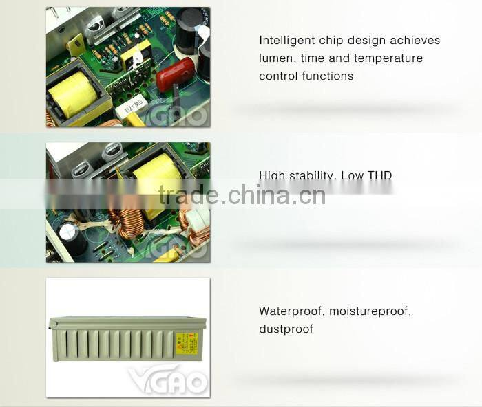150W waterproof led light power supply