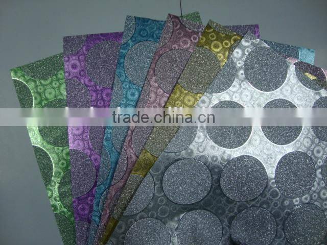 Golden Glitter Film For Decoration