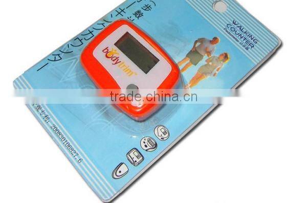 High Sensor Single Function Digital Clip Pedometer with Step counting Function