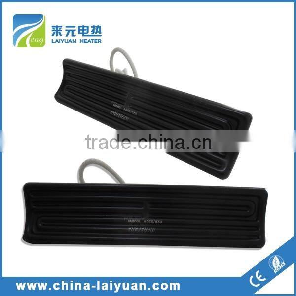 Energy Saving Infrared Ceramic Resistance Emitter With SS Clips